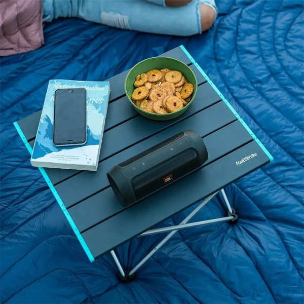 Стол Naturehike FT08 Aluminum Alloy Folding Table Black