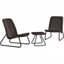Комплект коктейльный Keter Rio Patio Set brown
