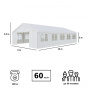 Тент садовый Green Glade 3019 6x10x3.2/2м полиэстер