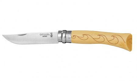 Нож складной Opinel №7 VRI Nature-Waves