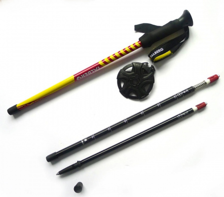 Палки треккинговые Talberg Classic Pole (красный)