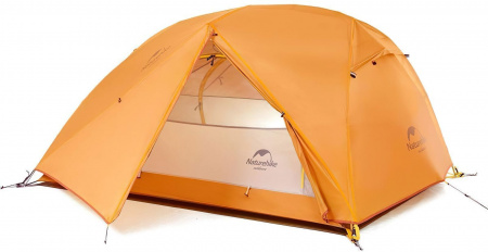 Палатка Naturehike Star-River 2 Ultralight 2 Man Tent + Mats Updated 210T Orange