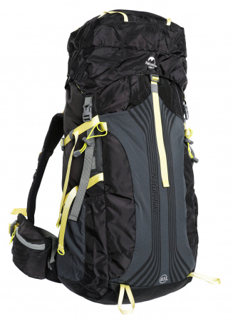 Рюкзак туристический Naturehike 65 л Black