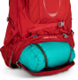 Рюкзак женский туристический Osprey Ariel Plus 85 Carnelian Red